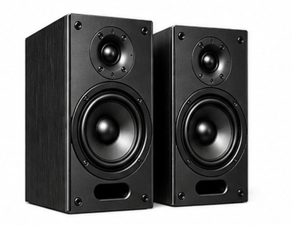 01 speakers hd white